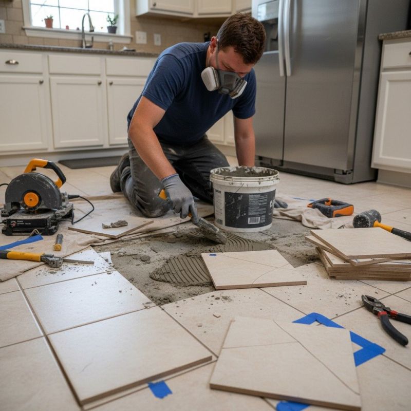 Kitchen Tile Remodeling